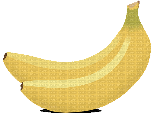 Obst, Bananen - Animovaný GIF zadarmo