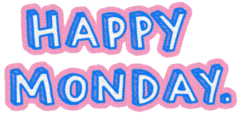 Happy Monday - Zdarma animovaný GIF