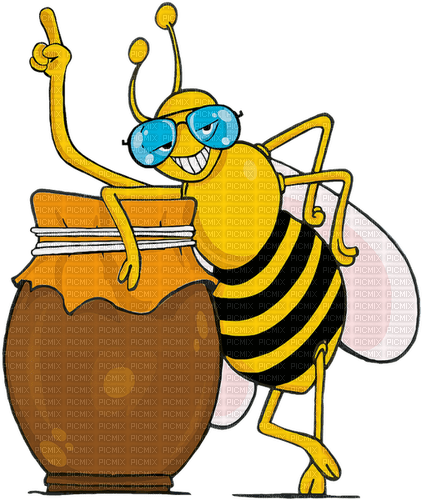 bee honey sunshine3 - PNG gratuit