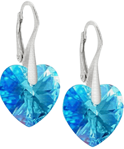 Earrings Light Blue - By StormGalaxy05 - 免费PNG