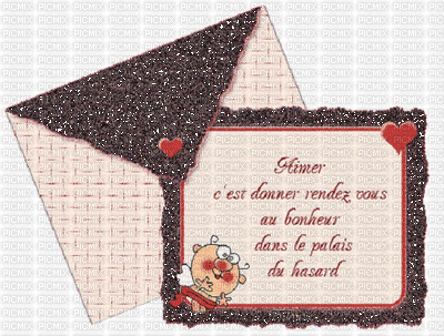 citation d'amour - Ingyenes animált GIF