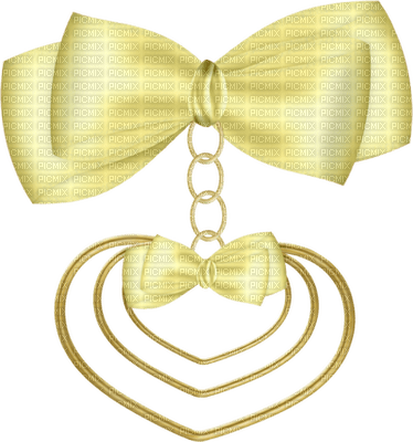 Kaz_Creations Deco Ribbons Bows Heart Love Hanging Dangly Things  Colours - δωρεάν png