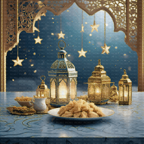 Fondo  Ramadan -- Rubicat - GIF animado gratis