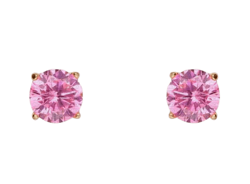 Earrings Pink - By StormGalaxy05 - gratis png