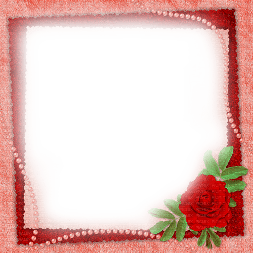 Frame.Rose.Red- By KittyKatLuv65 - png gratuito