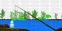 fishing lake - 無料のアニメーション GIF