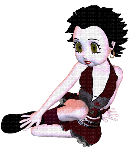 sm3 betty sm3 betty boop poser doll image png - png gratis