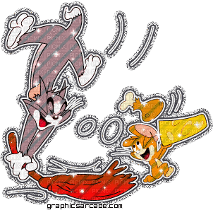 Tom and Jerry - Zdarma animovaný GIF