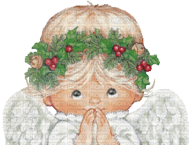 Christmas Angel child bp - GIF animasi gratis