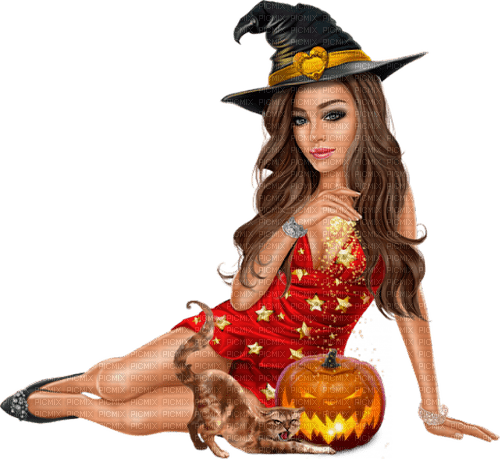 halloween hexe witch - zdarma png