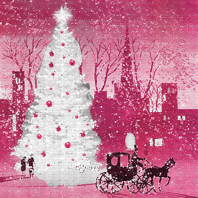 soave background animated christmas winter tree - Безплатен анимиран GIF