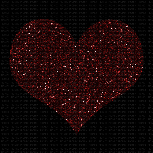 Background Glitter Heart - GIF animate gratis
