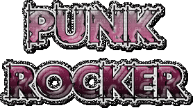 Punk Rocker - GIF animasi gratis