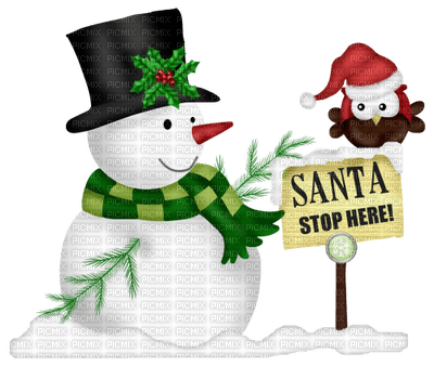 Kaz_Creations Snowman Winter - Free PNG