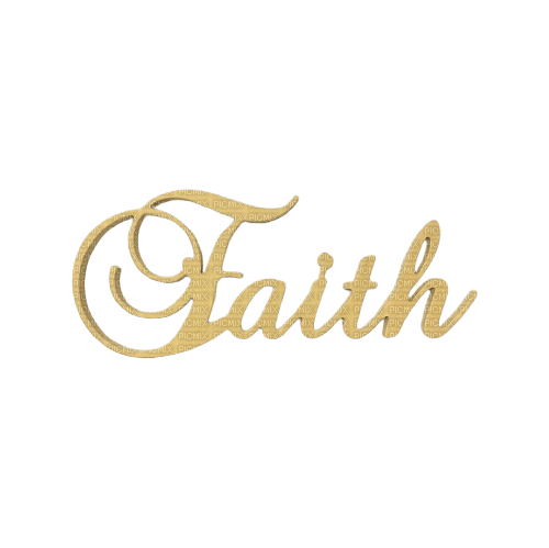 Kaz_Creations Text-Faith - zadarmo png