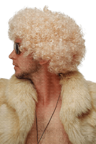 Kaz_Creations Man-Homme-Wig - Free PNG