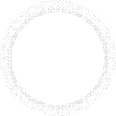 white circle frame - PNG gratuit