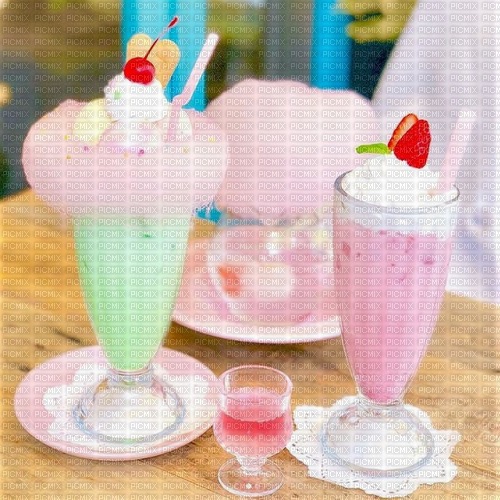 pastel cocktails - 免费PNG