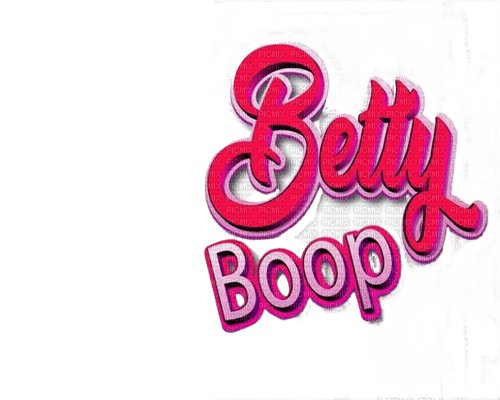 loly33 betty boop  texte - 無料png