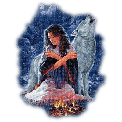 Native woman - ingyenes png
