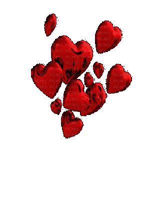 coeur heart herzen effect love  gif anime animated deco red valentine Saint Valentin valentinstag  tube liebe amore