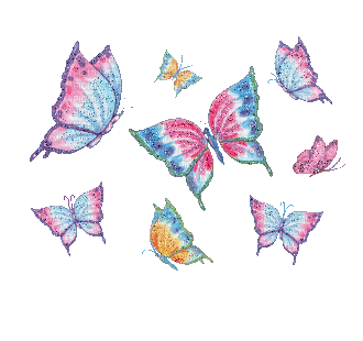 Butterflies - Zdarma animovaný GIF