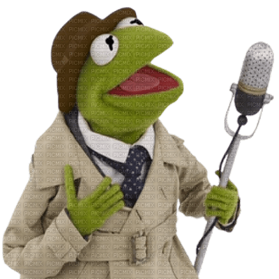 Kaz_Creations Muppets-Kermit The Frog - PNG gratuit