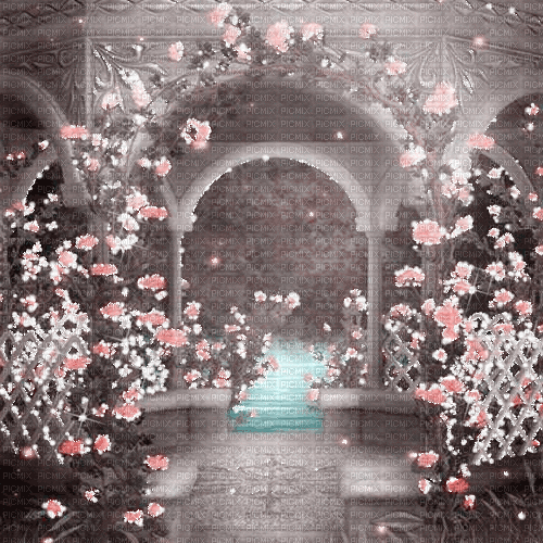 dolceluna animated spring background - Gratis geanimeerde GIF