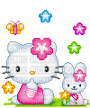 Hello Kitty - GIF เคลื่อนไหวฟรี