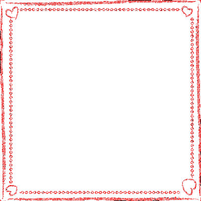 red frame (created with lunapic) - Darmowy animowany GIF