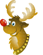 Rudolf, Weihnachten - Besplatni animirani GIF