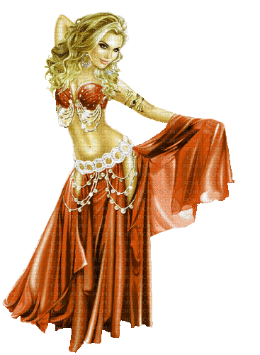 Princesse arabe sexy. gif . Karina - Ingyenes animált GIF