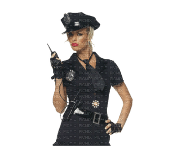 woman in uniform bp - 免费PNG
