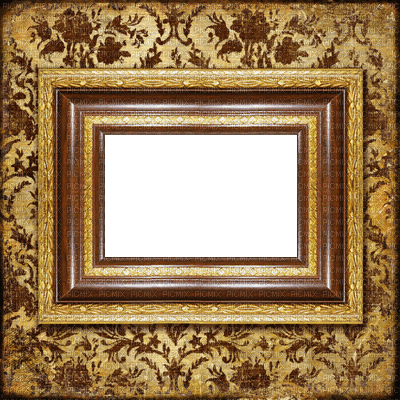 frame cadre rahmen  tube vintage brown fond background - 無料のアニメーション GIF