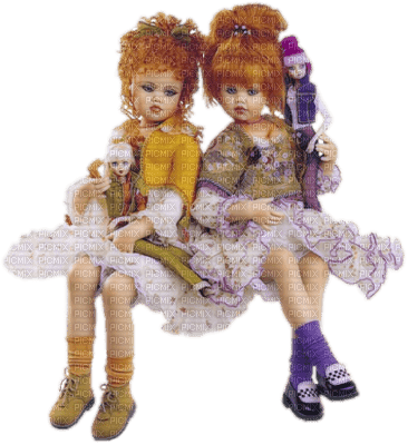poupées - nemokama png