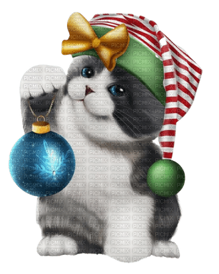cat chat katze animal     christmas noel xmas weihnachten Navidad рождество natal tube - png gratis