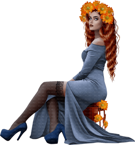 Woman herbst - Free PNG