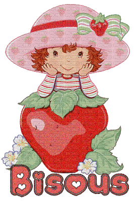 charlotte aux fraise - GIF animé gratuit
