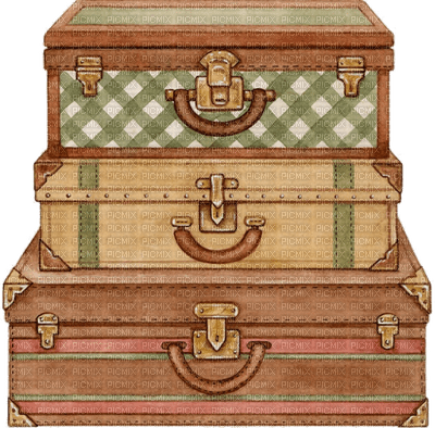 Kaz_Creations Luggage - Free PNG
