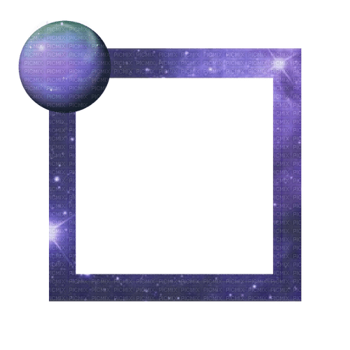 Small Purple/Blue Frame - PNG gratuit