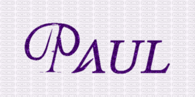 Prenom Paul - Δωρεάν κινούμενο GIF