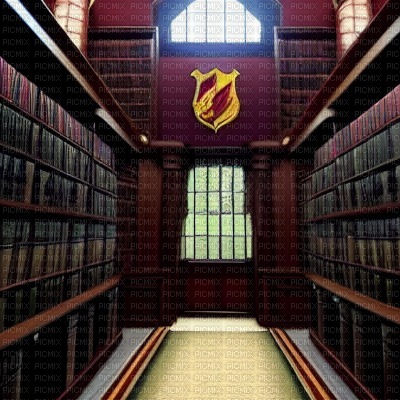 Gryffindor Library - gratis png