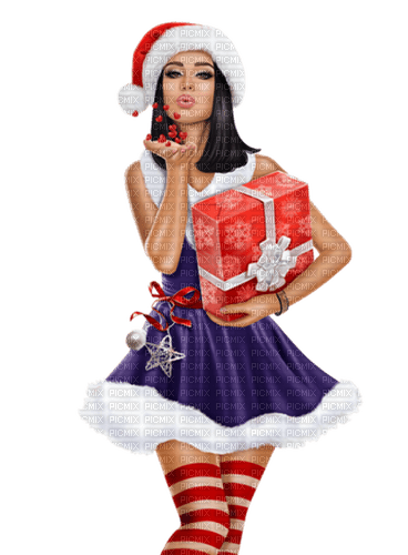 christmas woman by nataliplus - ingyenes png
