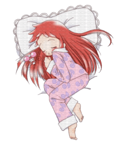 doremi sleeping - Безплатен анимиран GIF