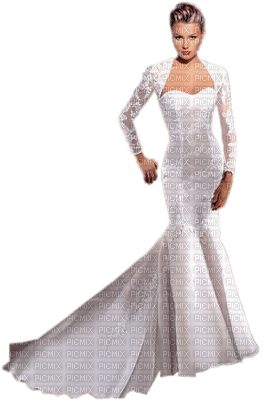 Kaz_Creations Woman Femme Wedding Day - PNG gratuit