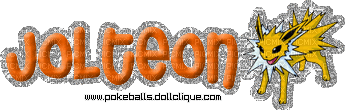 jolteon pokemon - Darmowy animowany GIF