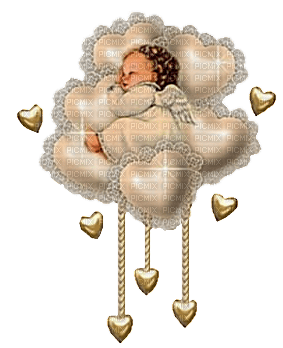 Kaz_Creations Baby Enfant Child Girl Boy Angel Hearts - zdarma png