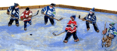 hockey winter sport paintinglounge - Free PNG