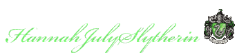 HannahJulySlytherin Logo - GIF animé gratuit