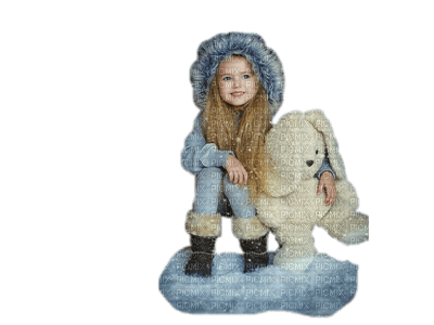 child with teddy bp - Free PNG